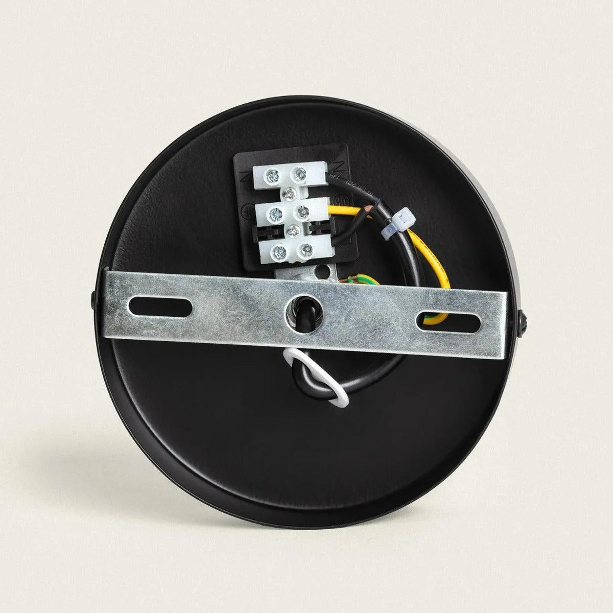 Hanglamp minimalistisch zwart & goud GU10 fitting 'Pirozzi' - FOIR