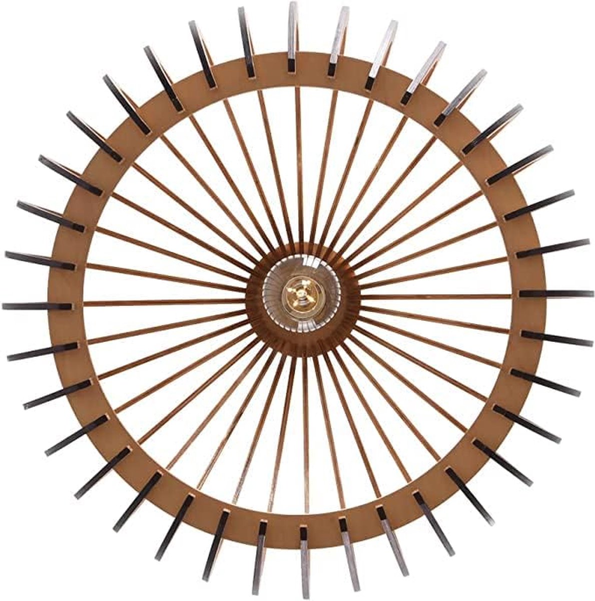 hanglampen houten modern e27 fitting