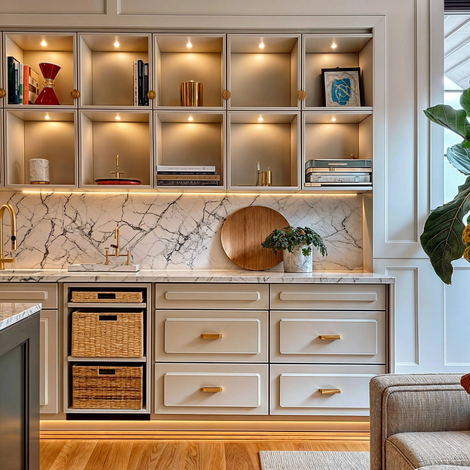 Inbouwspot zilver metaal 12V LED 3W DC Campers Caravan 2700k 11mm