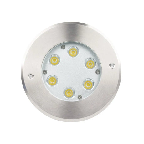 Grondspot led lamp 'Indi' rond led lamp 6W inbouwspot IP67 - FOIR