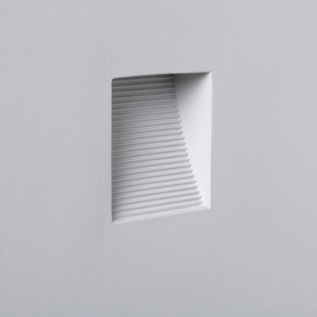 Gips inbouwspot trap verlichting stuc wit