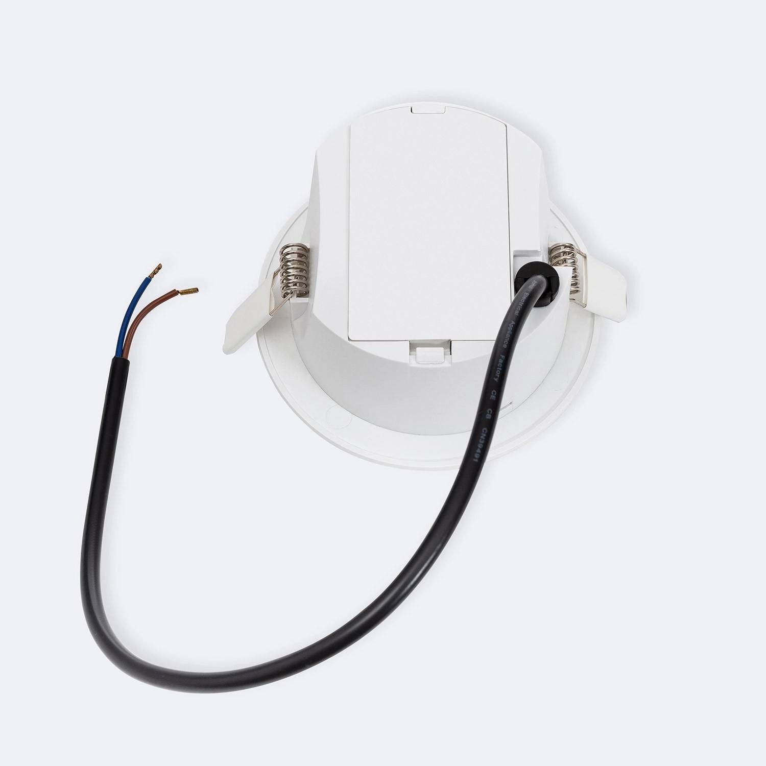 Inbouwspot noodverlichting wit 2.5w 120lm 95mm