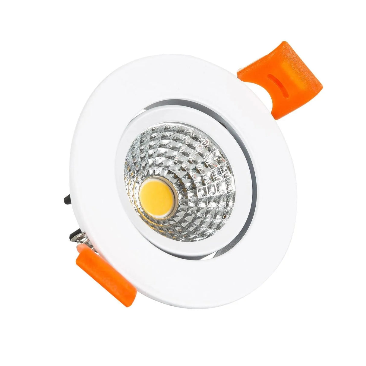 Inbouwspot richtbaar COB wit 3000k led Zaagmaat Ø 70mm - FOIR