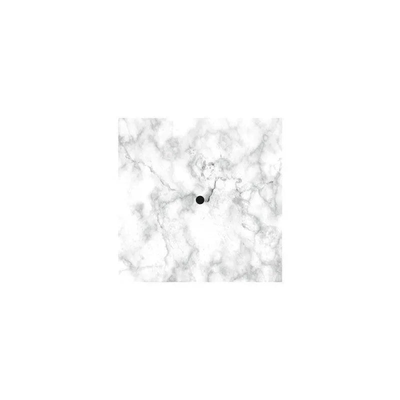 Plafondkap vierkant wit marmer 1 uitgang 200mm - FOIR