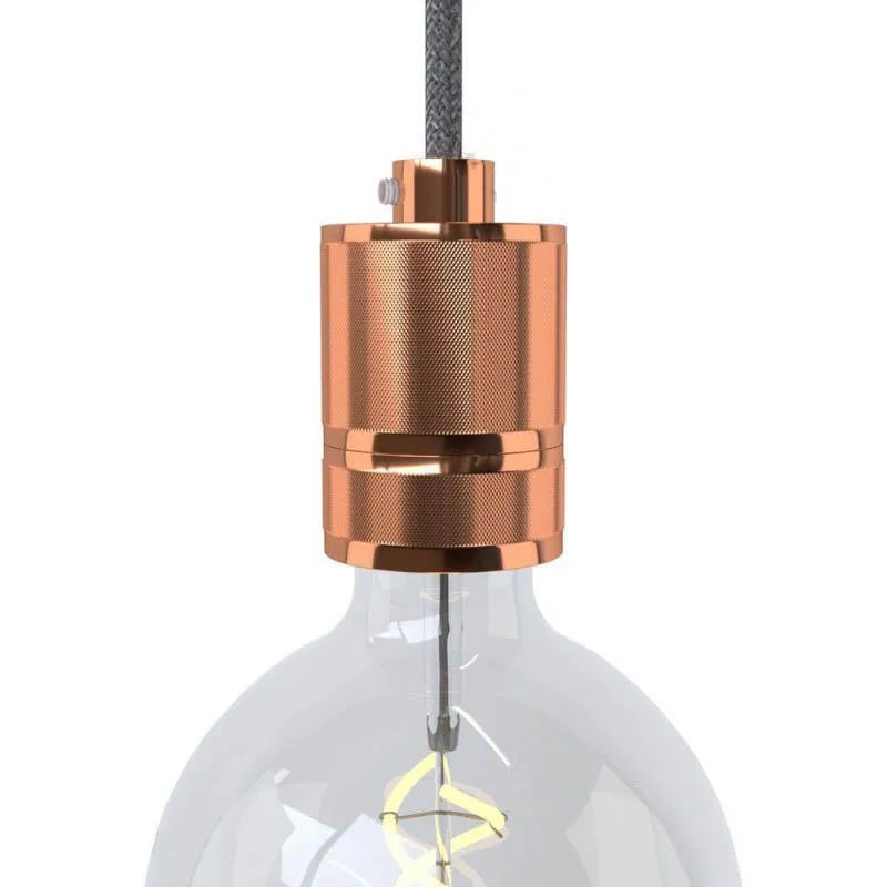 Fitting messing e27 koper gefreesd