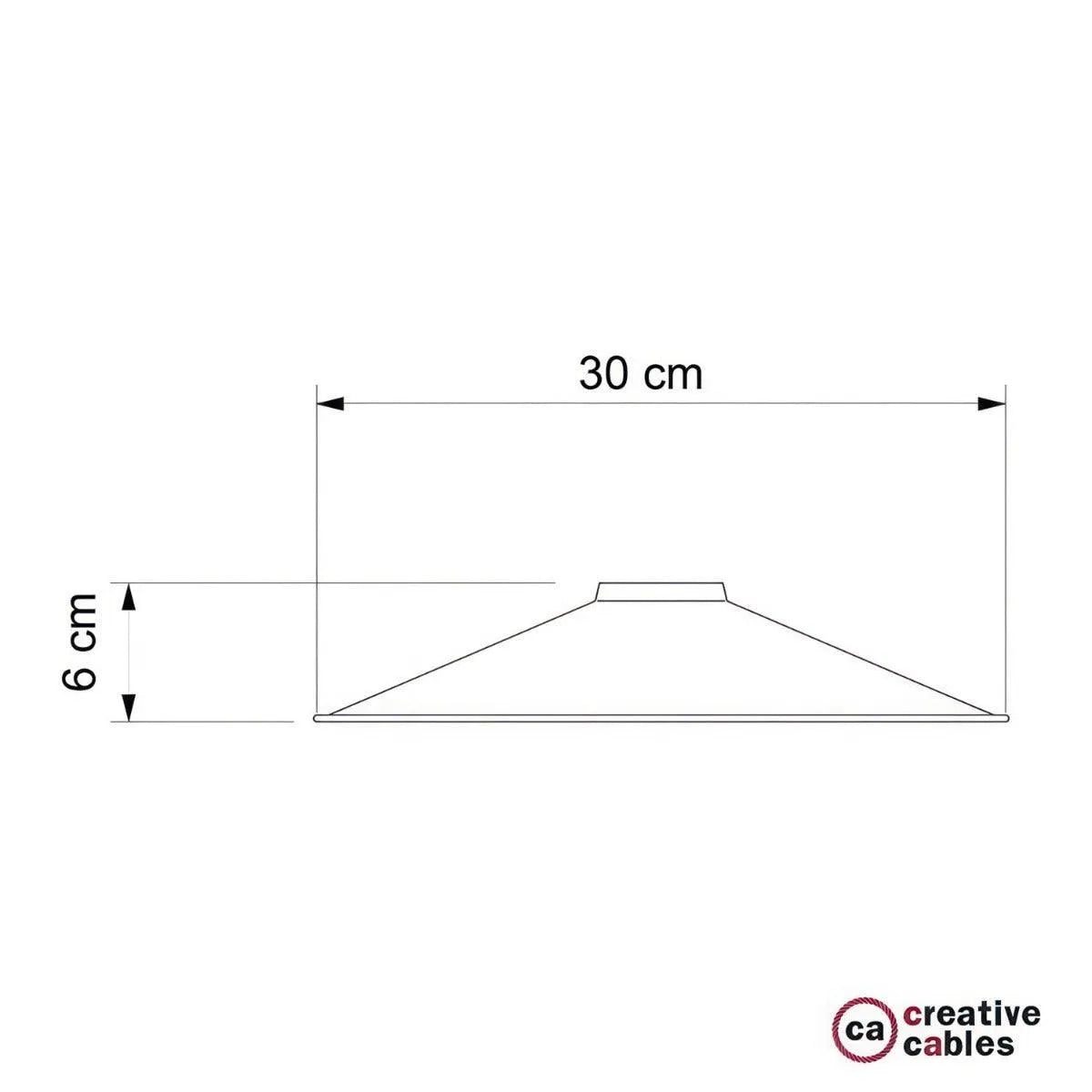 Lampenkap zwart 'Karl' emaille industrieeel - FOIR