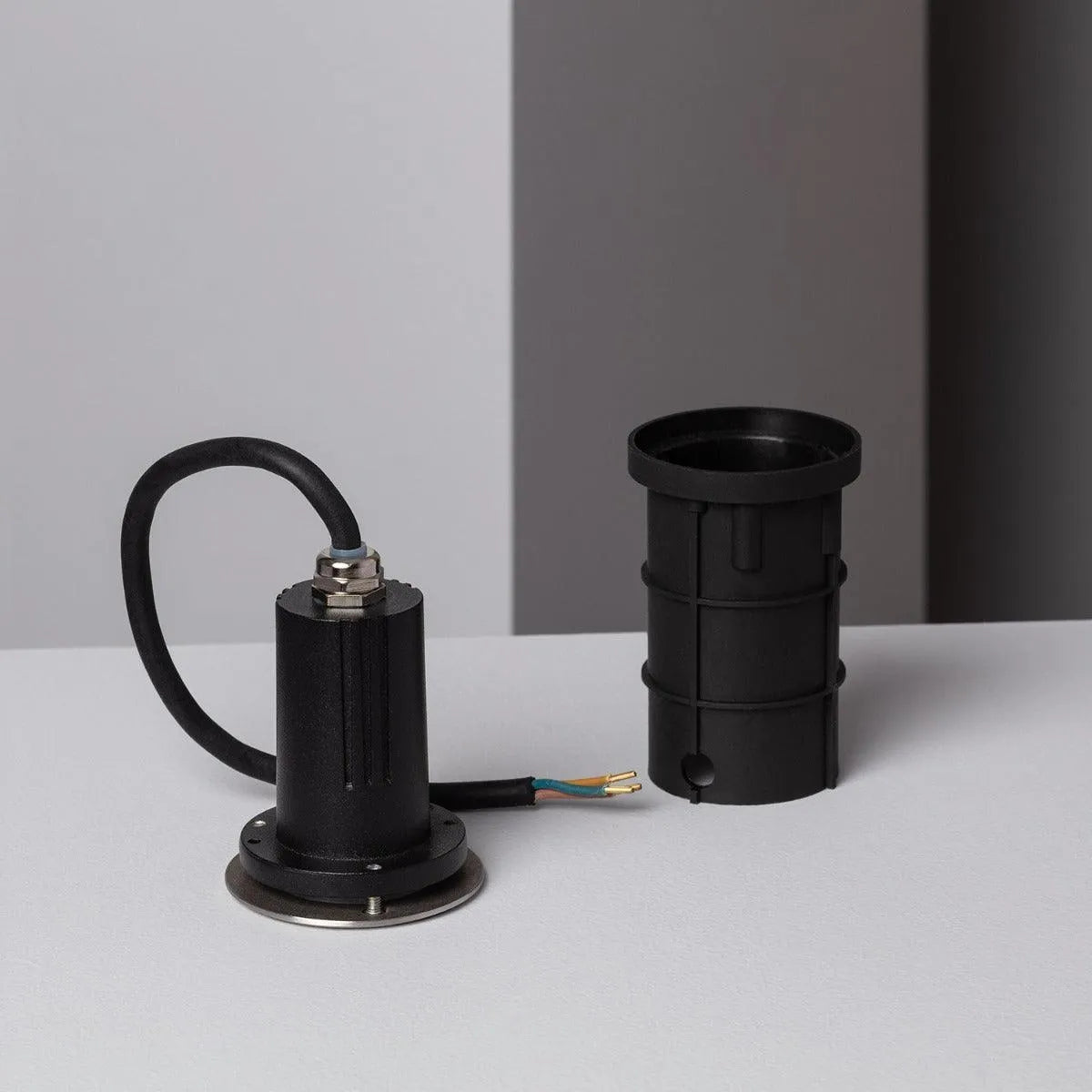 spot lampen zilver warm wit grond spot modern