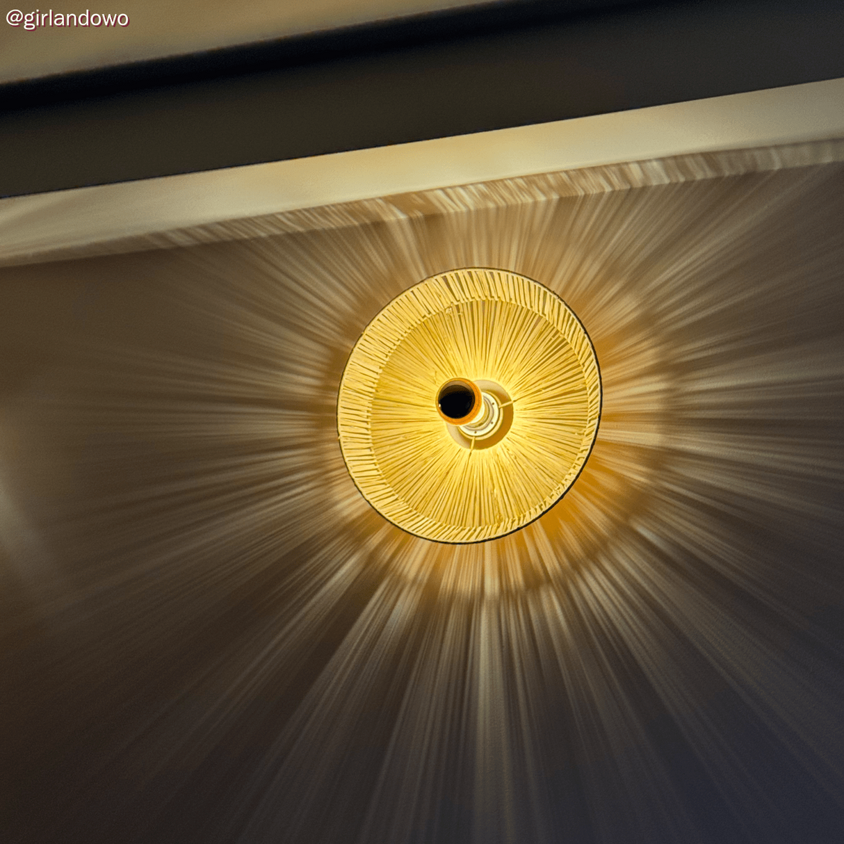 Rotan lampenkap groot Losse kap Raffa 35 cm