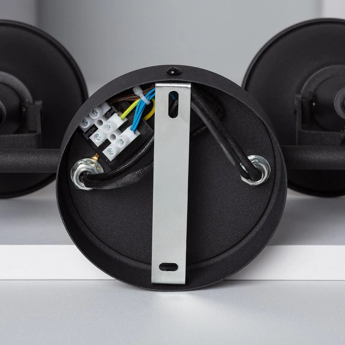 plafondkap haines plafondlamp goud zwart e14 fitting