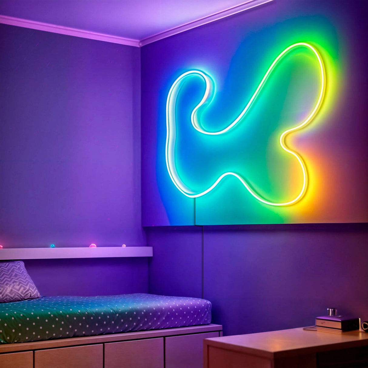 Neon led strip rgb led