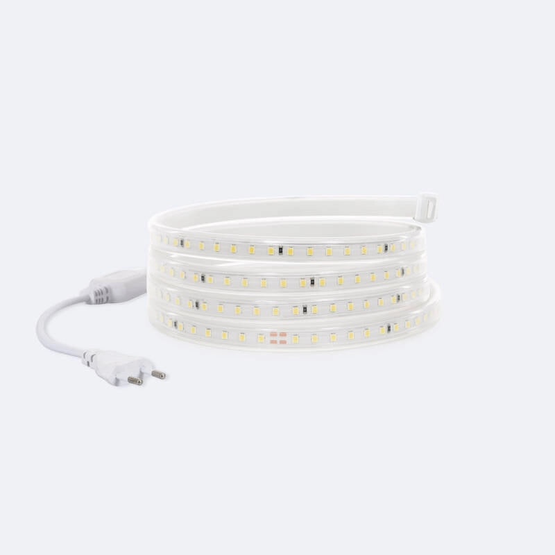 LED Strip 1 - 50 meter ROOD 220v IP65 om 20 cm te knippen