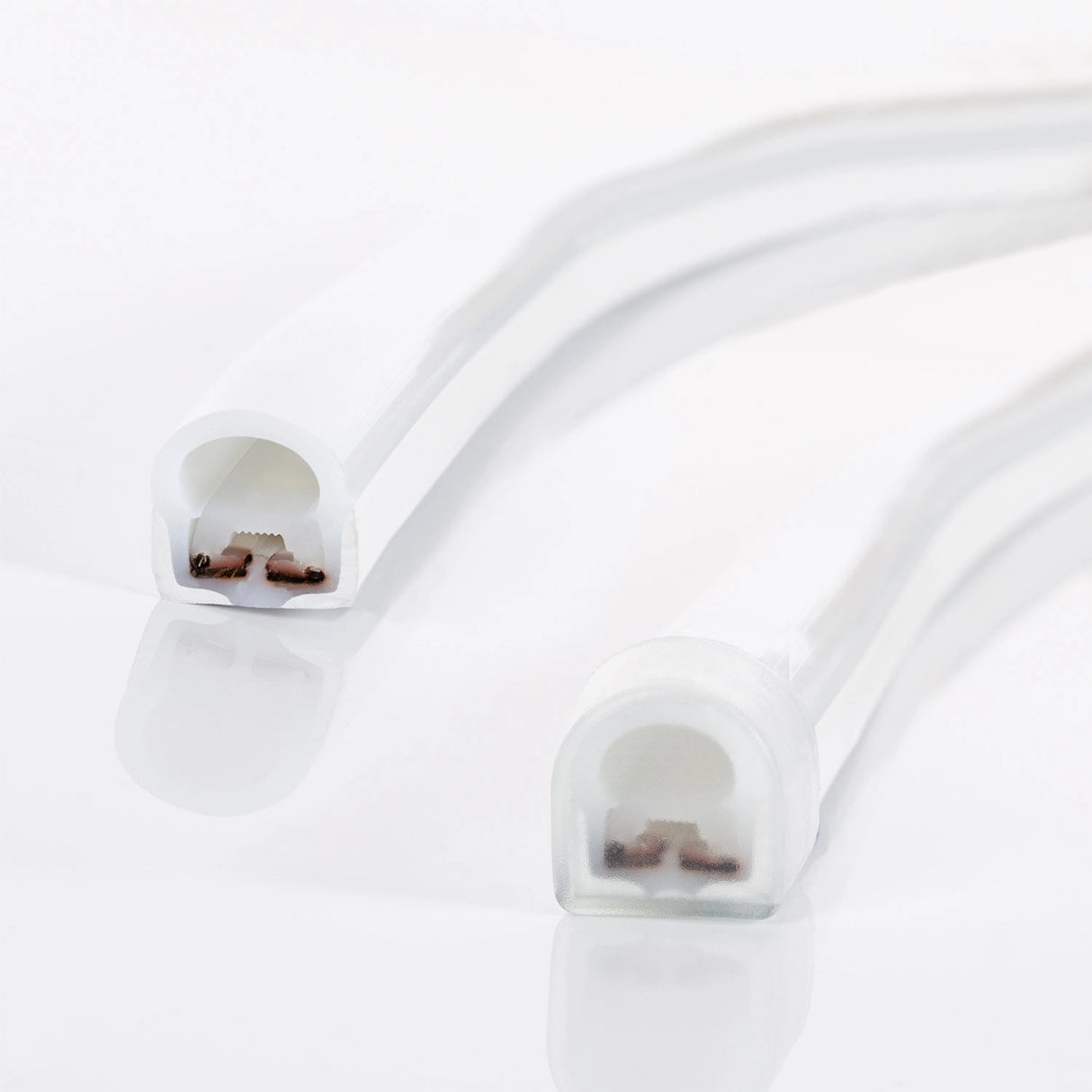 Neon half rond led Warm wit 3000k 1 - 50 meter