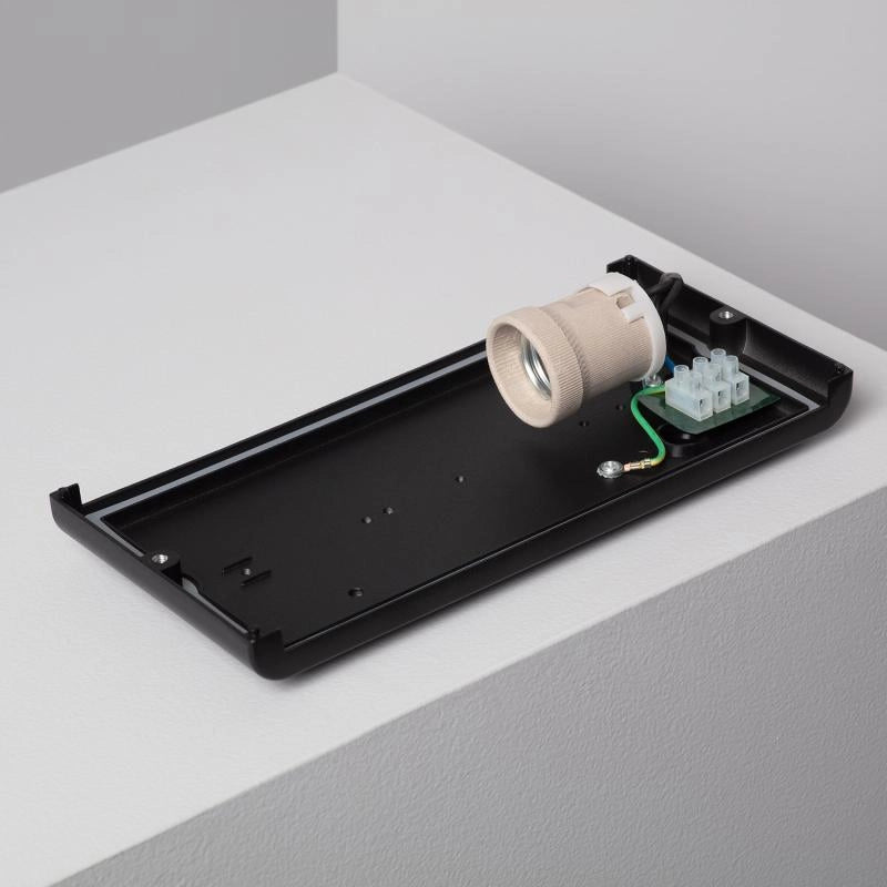 Buitenlamp voordeur Lore E27 open ontwerp 25 cm