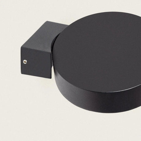 Gevelverlichting zwart verstelbaar met ingebouwde LED aluminium 'Torin' - FOIR