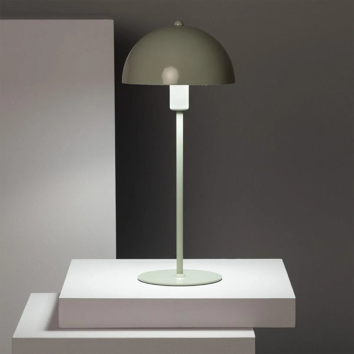 Tafellamp groen 'Madeleine' E14 fitting modern 45 cm - FOIR