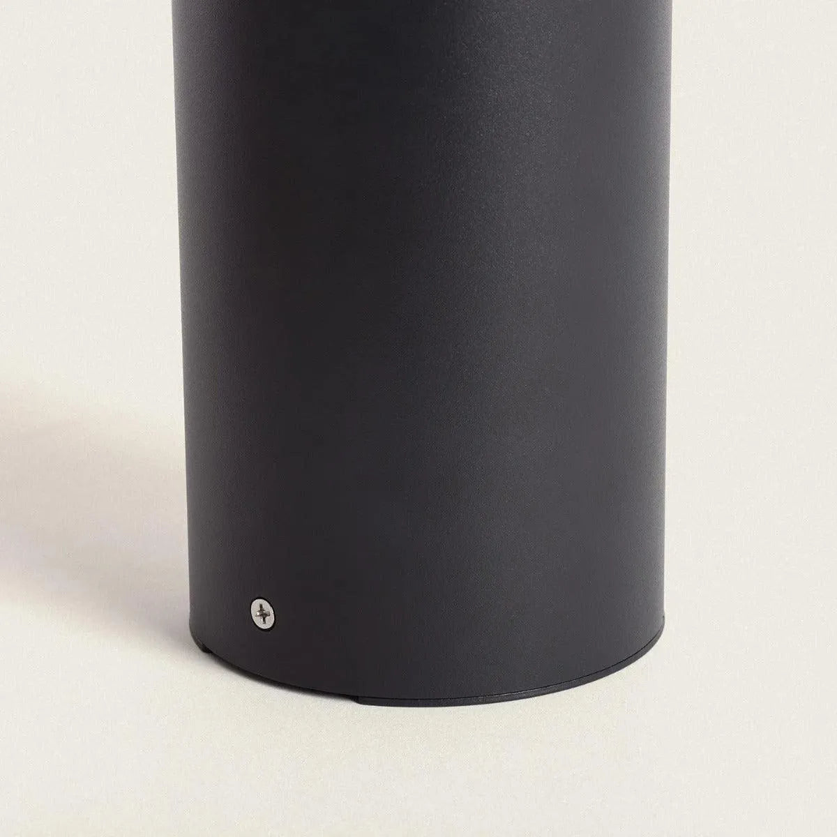 Staande lamp 'Elda' modern led lamp rond zwart 7W IP54 60 cm - FOIR