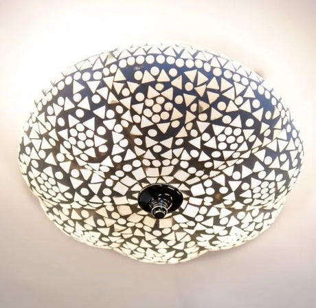 Oosterse plafondlamp mozaiek led lamp badkamer