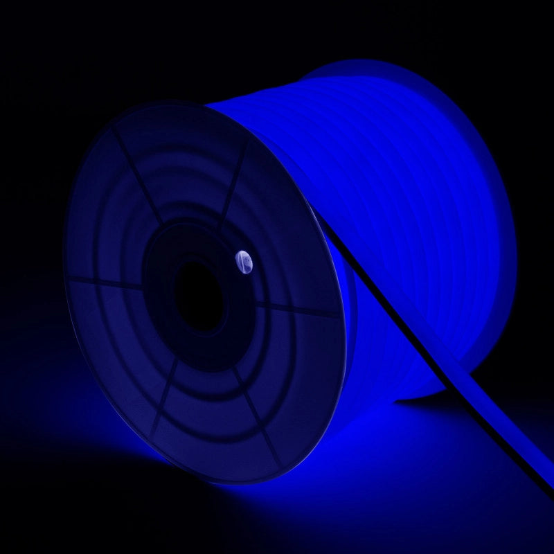 Neon half rond led Blauw 1 - 50 meter