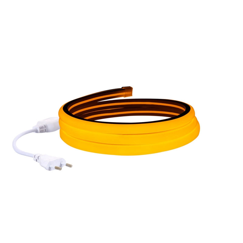 Neon half rond led Oranje 1 - 50 meter
