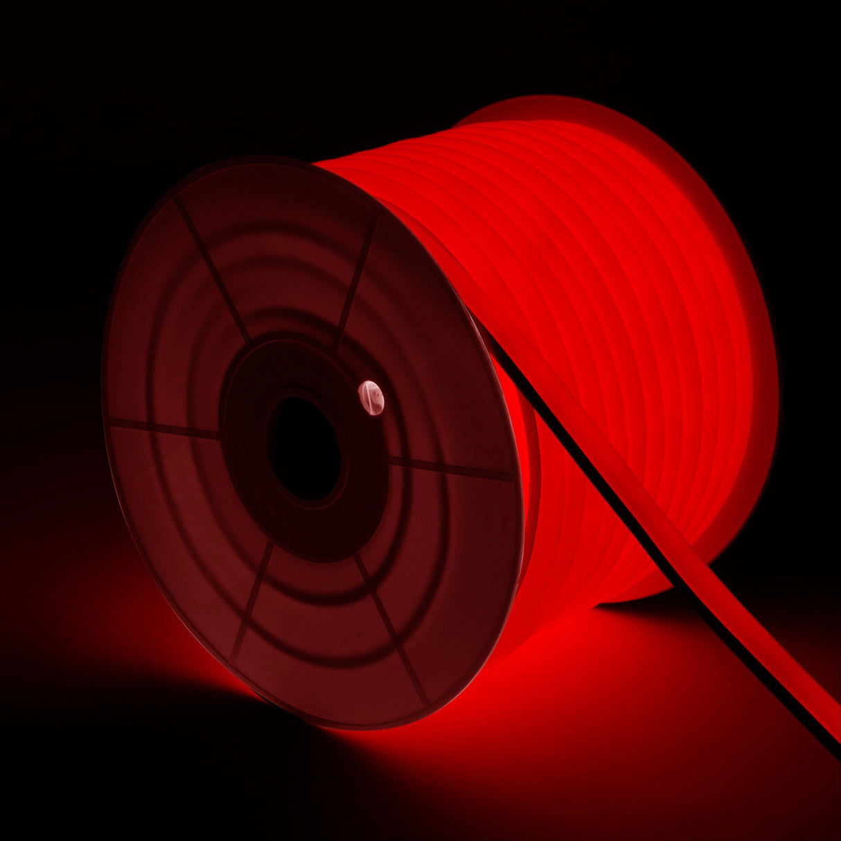 Neon half rond led Rood 1 - 50 meter