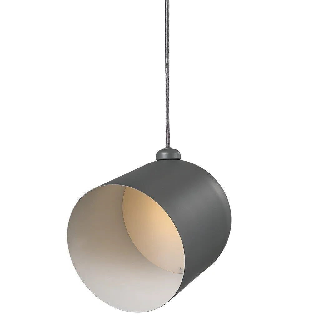 Nordlux angle hanglamp grijs modern warm wit