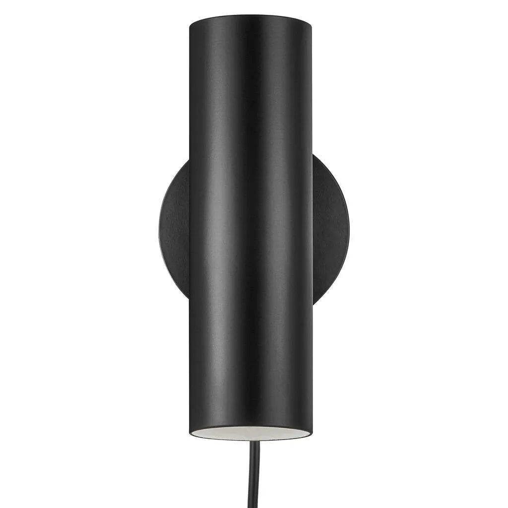Wandlamp zwart Slaapkamer lamp wandlamp zwart modern gu10