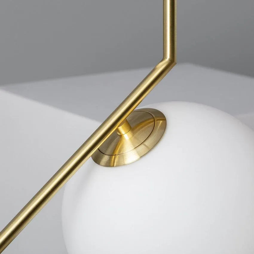 Hanglamp glas rond ontwerp led lamp design