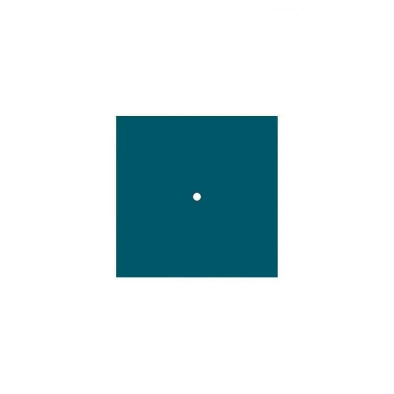 Plafondkap vierkant zeegroen 1 uitgang 200mm - FOIR