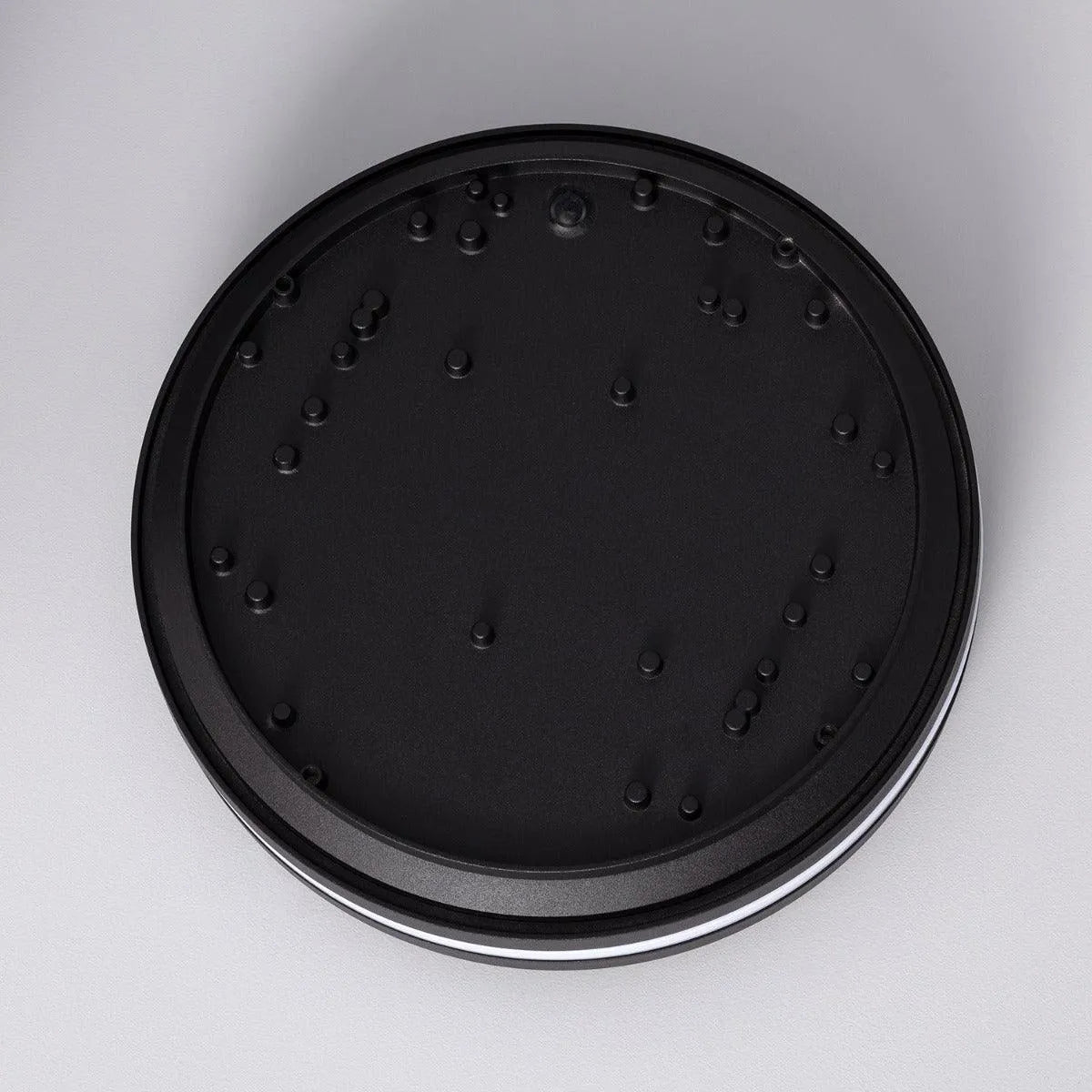 Plafondlamp zwart 'Nataly modern rond E27 fitting 300mm - FOIR