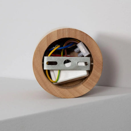 Plafondspot LED hout rond 6W 2700K warm wit 'Sigrid' - FOIR