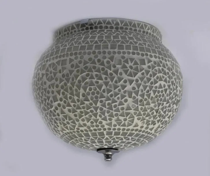 Badkamerlamp mozaiek led lamp rond