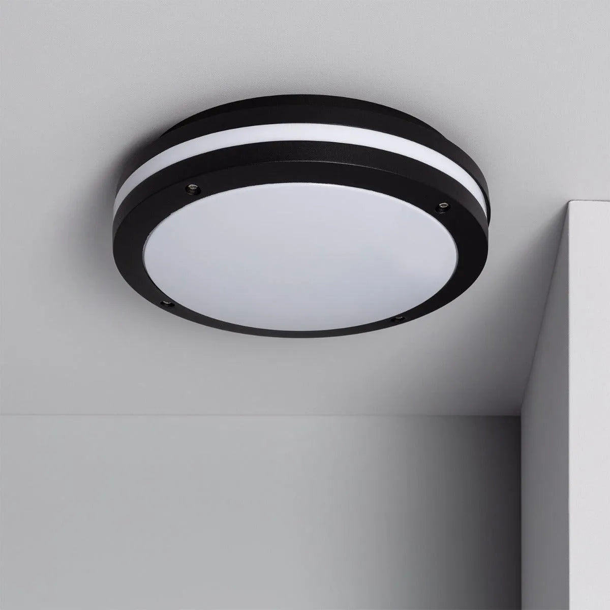 Plafondlamp rond e27 fitting voor buiten