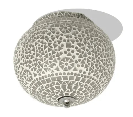 mozaiek plafondlamp rond