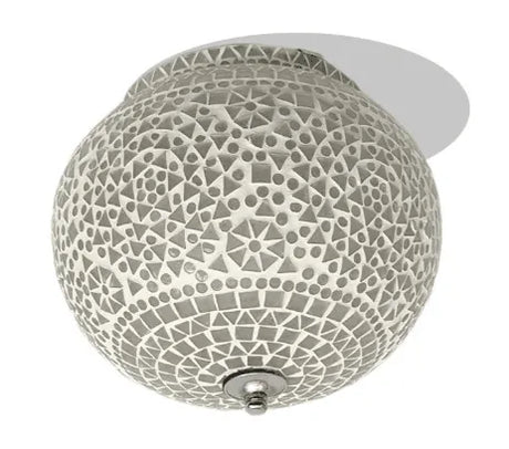 mozaiek plafondlamp rond