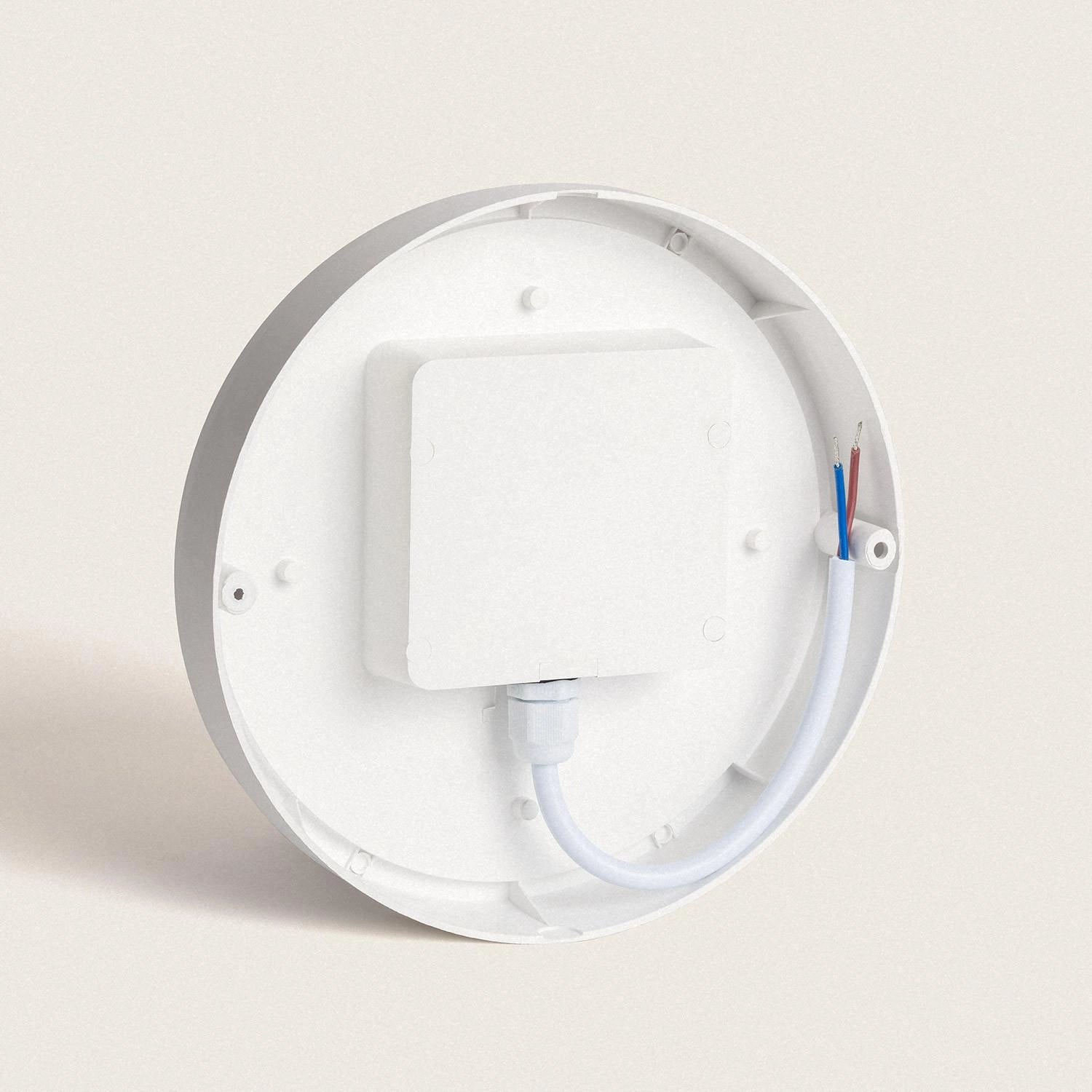 Plafondlamp Hubo met bewegingssensor wit 25W  17.5 cm IP65