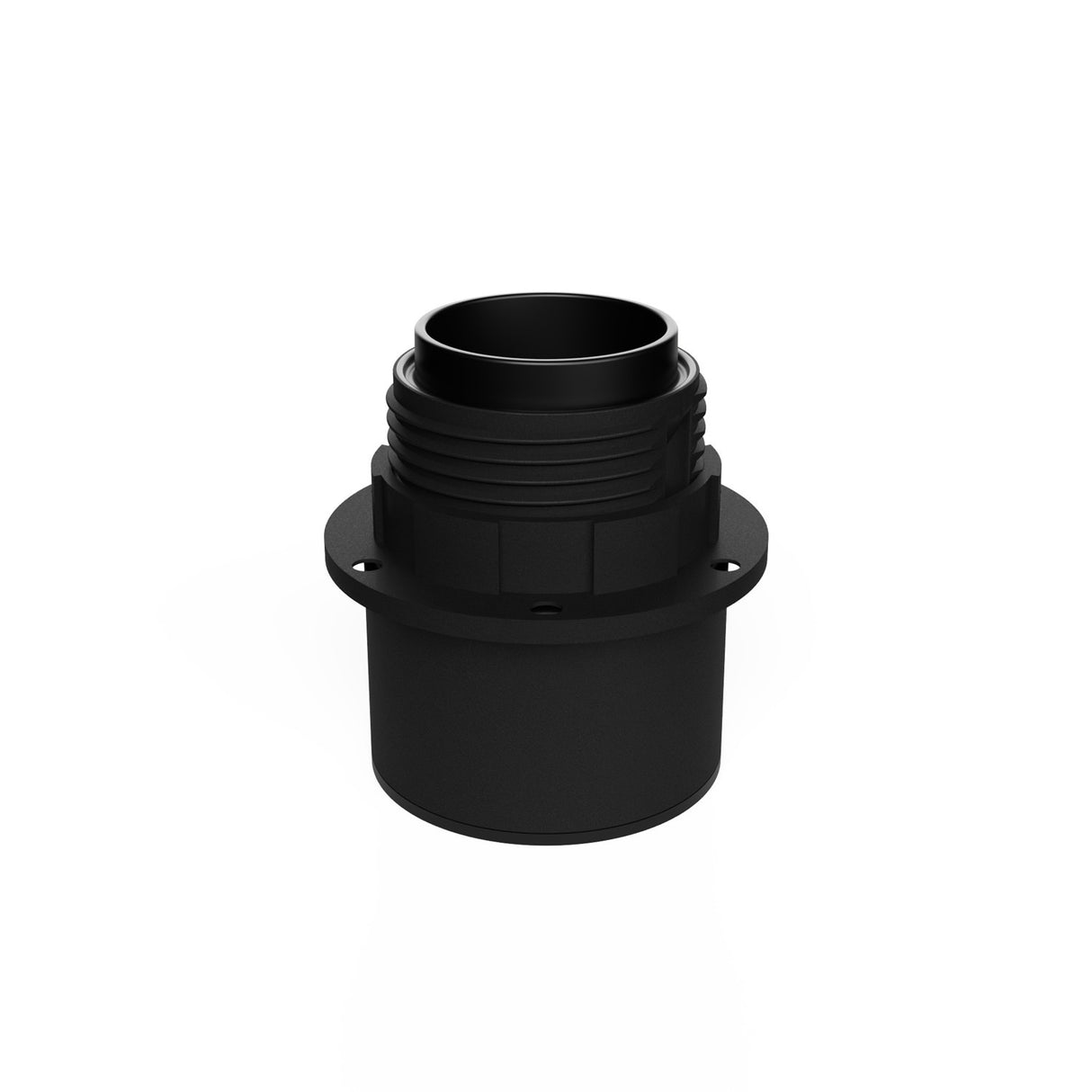 Retro plafondlamp zwart industrieel IP44 30 cm