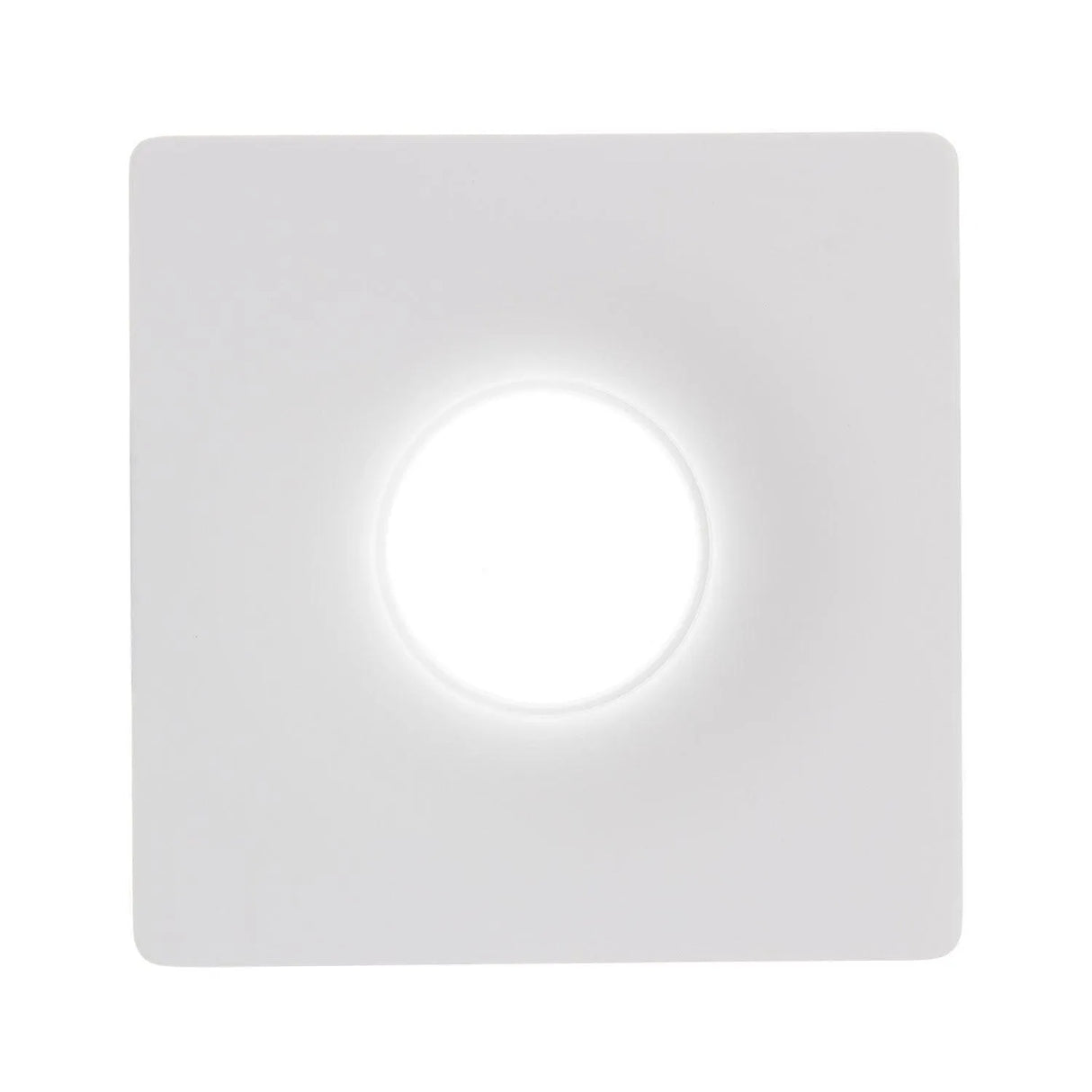 Gips inbouwspot randloos gu10 & GU5.3 fitting 120mm - FOIR