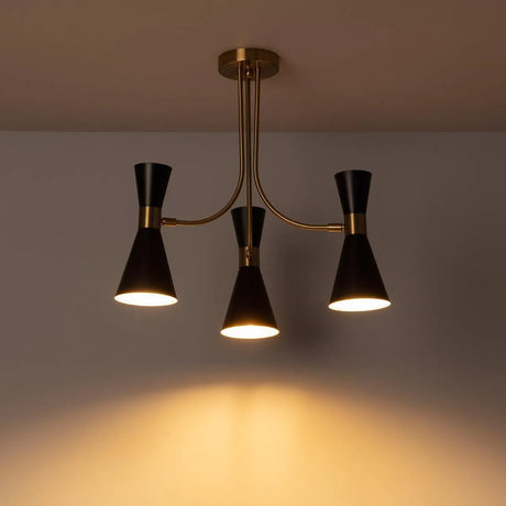 Plafondspot e14 fitting modern verstelbaar zwart