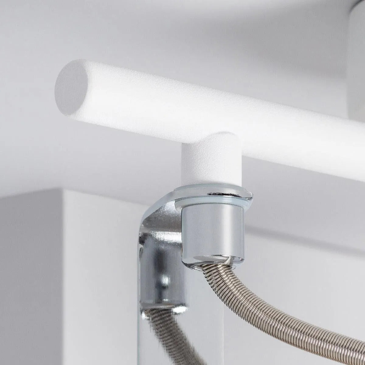 Spot hout wit 'Anna' GU10 fitting 2 spots - FOIR