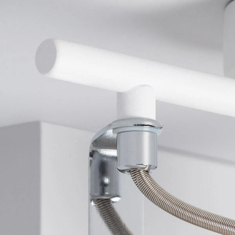 Spot hout wit 'Anna' GU10 fitting 2 spots - FOIR