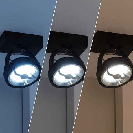 Cree plafondspot voorbeeld verschillende lichtkleuren