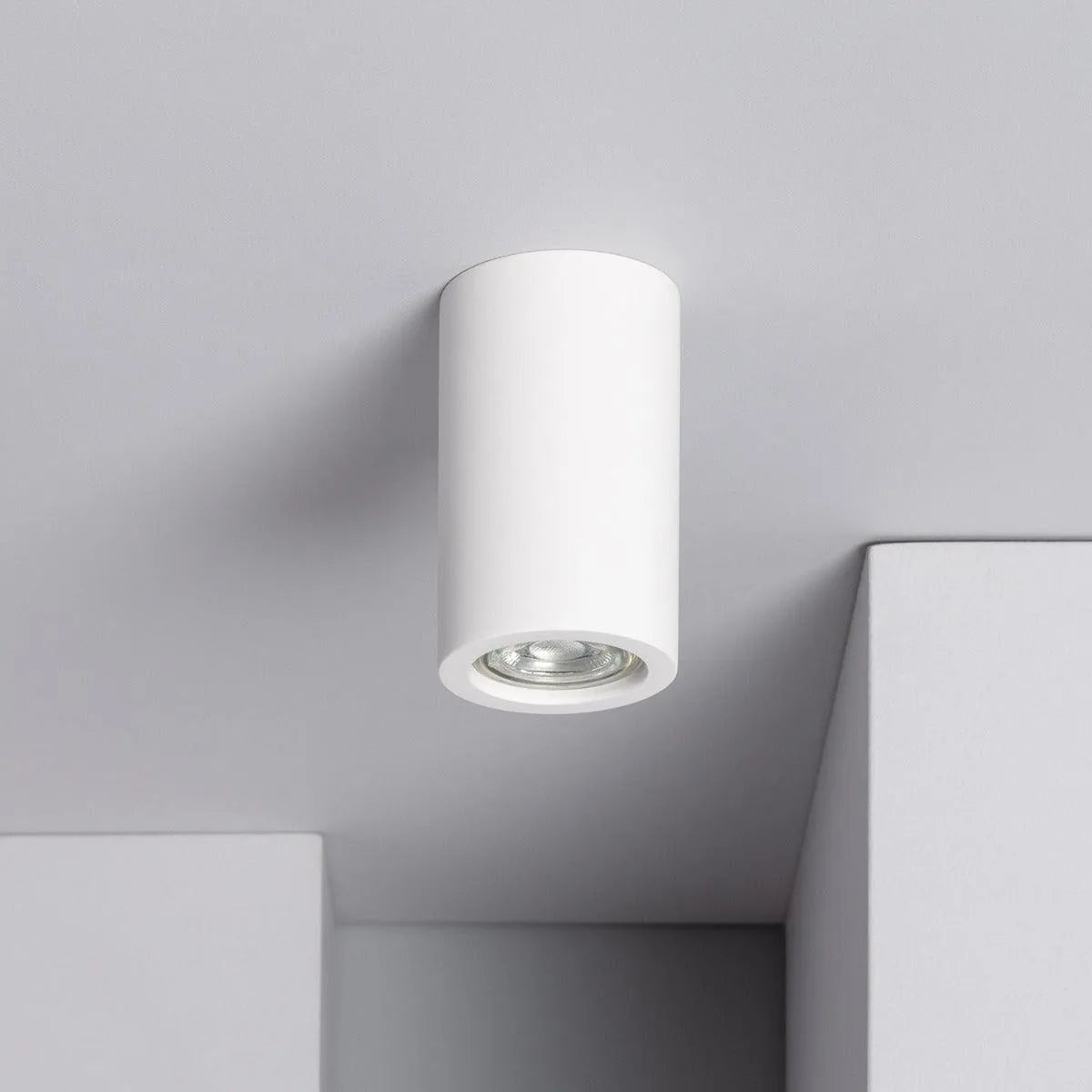 opbouwspot gu10 wit rond led lamp