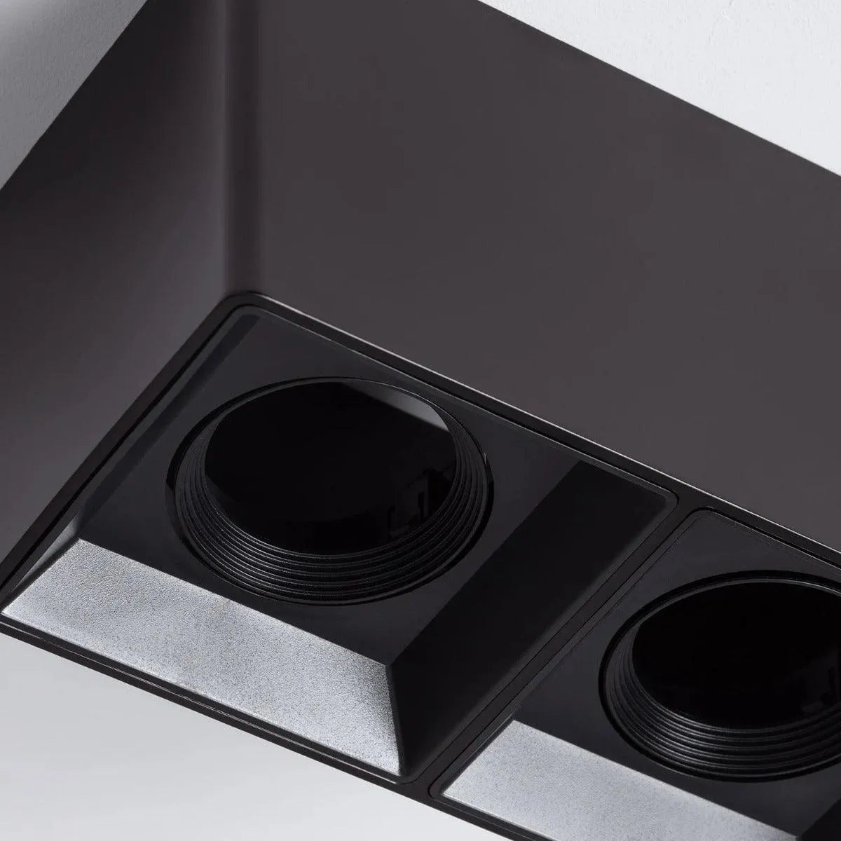 Opbouwspot zwart verstelbaar gu10 led lamp modern