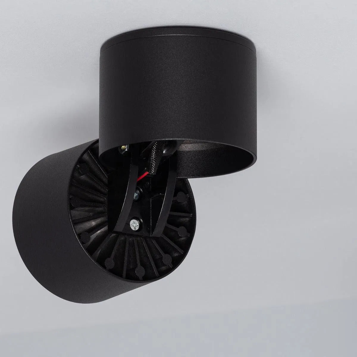 plafondlamp verstelbaar zwart led lamp modern warm wit