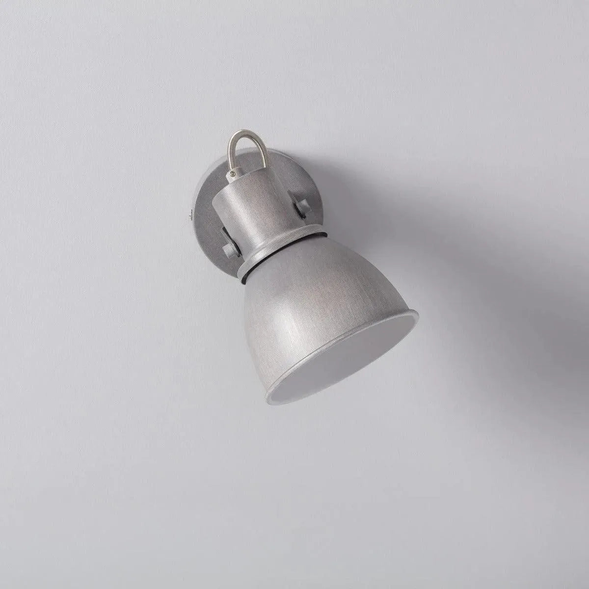 Wandlamp beton grijs industrieel E14 fitting - FOIR
