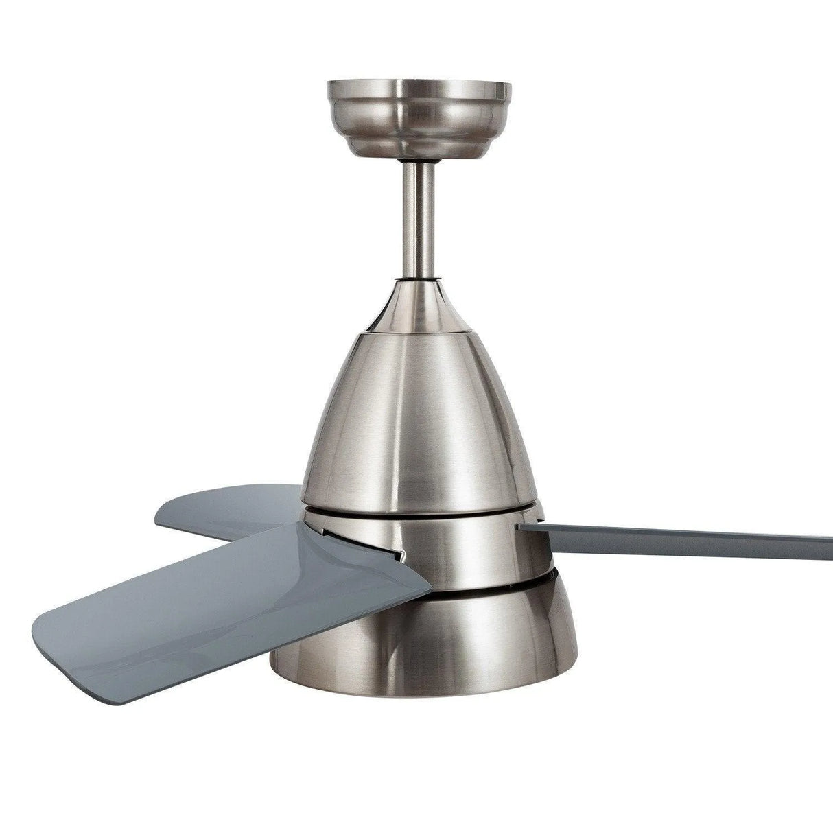 Plafondventilator zilver modern led