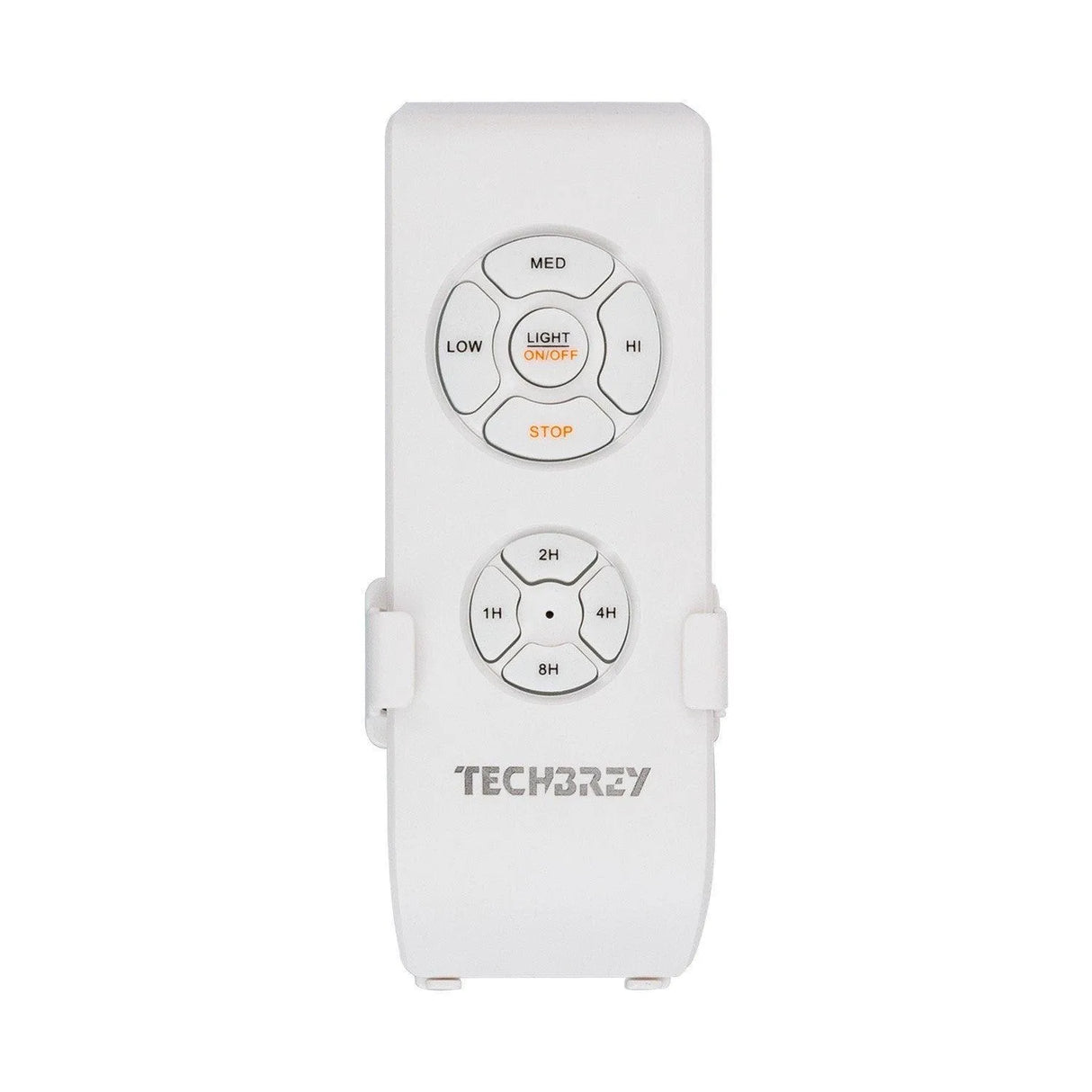 Plafondventilator zilver modern led lamp