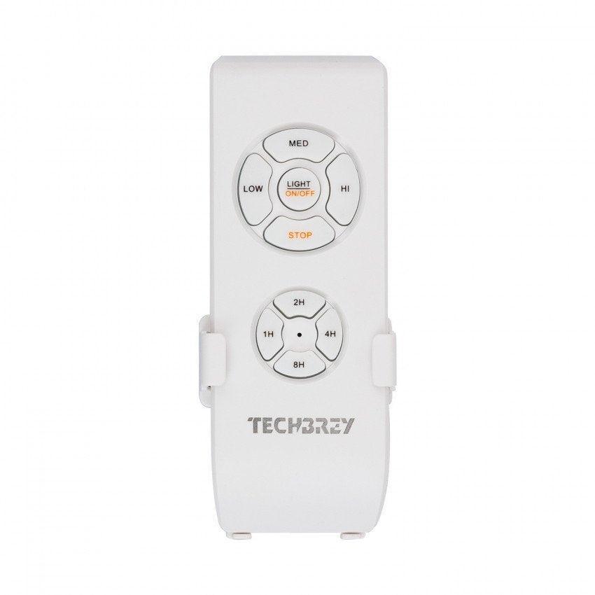 Plafondventilator wit modern led lamp cct led lamp marco