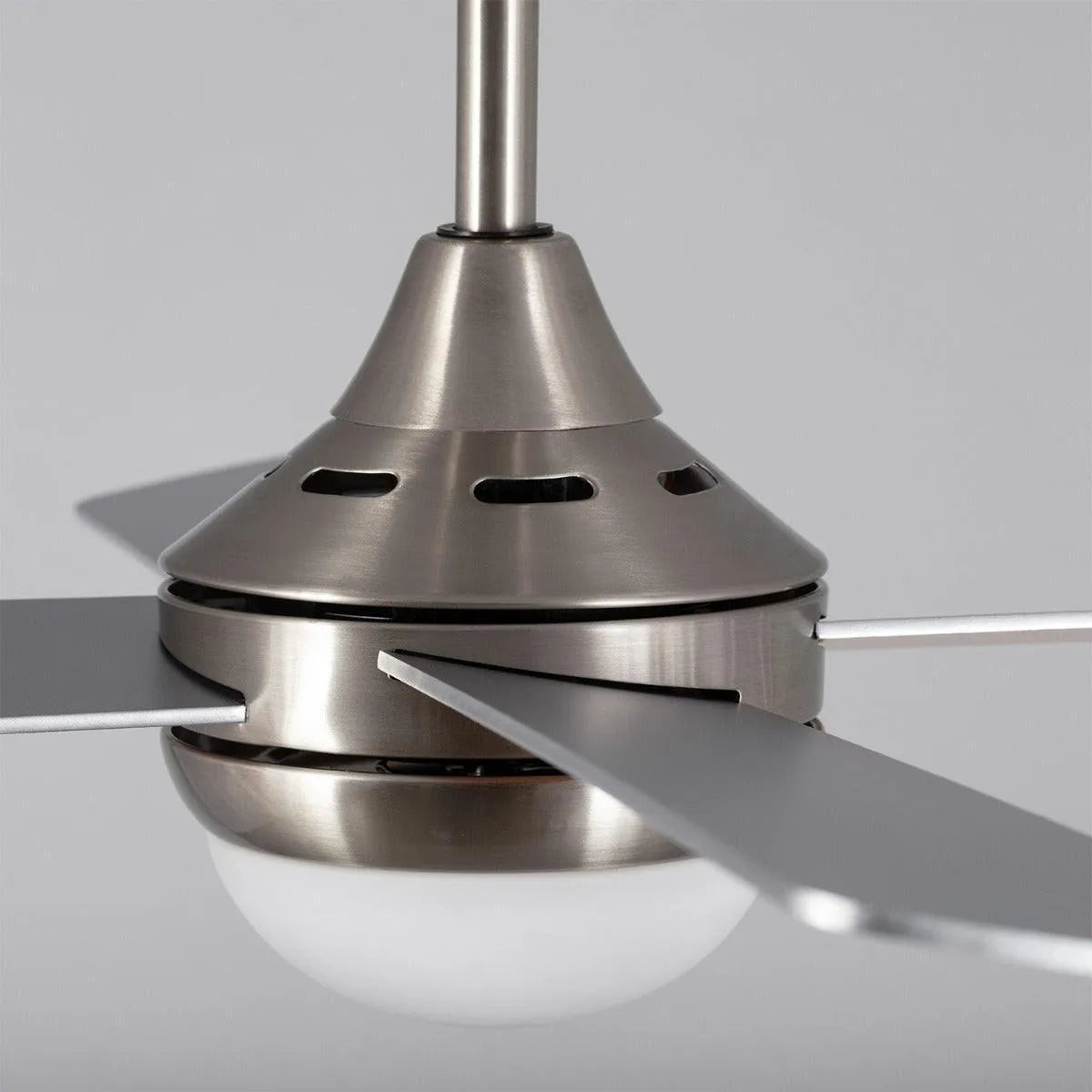 Plafondventilator modern 'Navy' hout modern led lamp 43cm x 110cm - FOIR