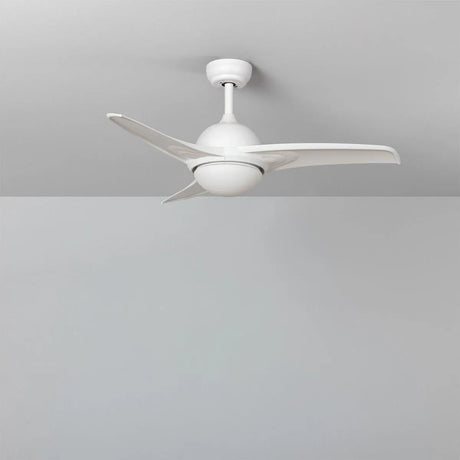 plafondventilatoren met lamp wit rond voor buiten